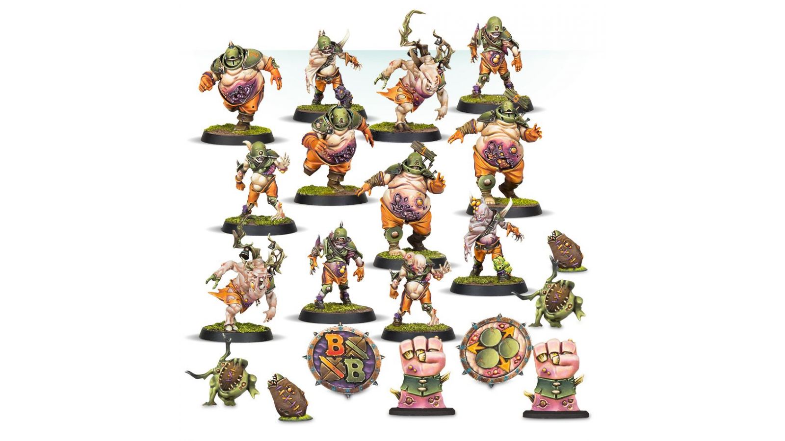 Blood Bowl Equipe De Nurgle Dans L Antre Du Blup