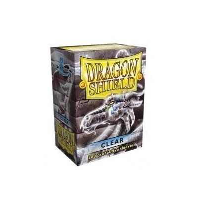 Protection Cartes Dragon Shield : Transparent Format US Classic