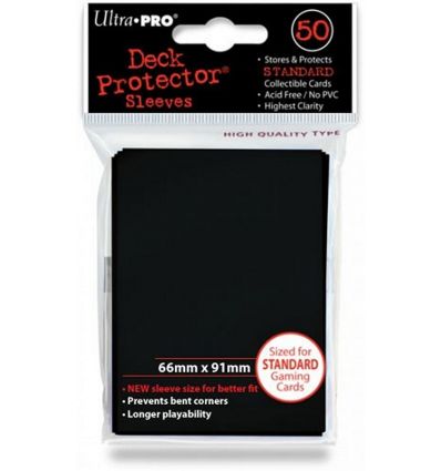 Ultra Pro : 66x91 mm Noir