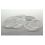 Socles ronds Transparent Plexiglass 30mm*10