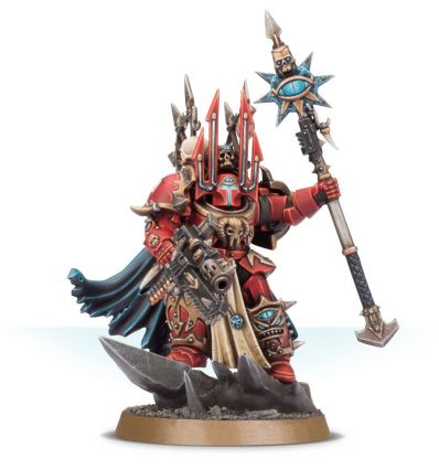 [Space Marines du Chaos] Sorcerer Lord en armure Terminator